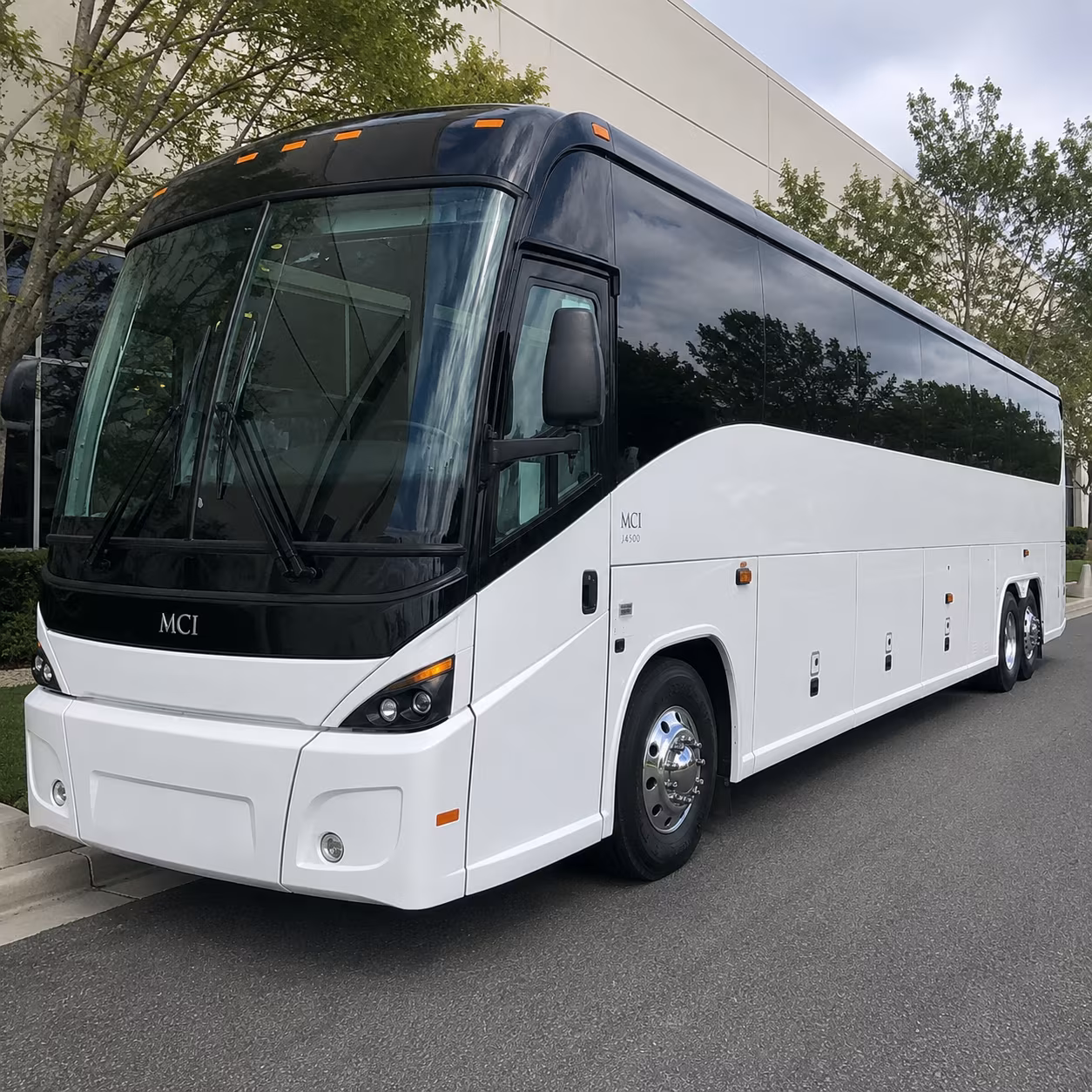 big bear lake retreat buses the right size for the mountain roads