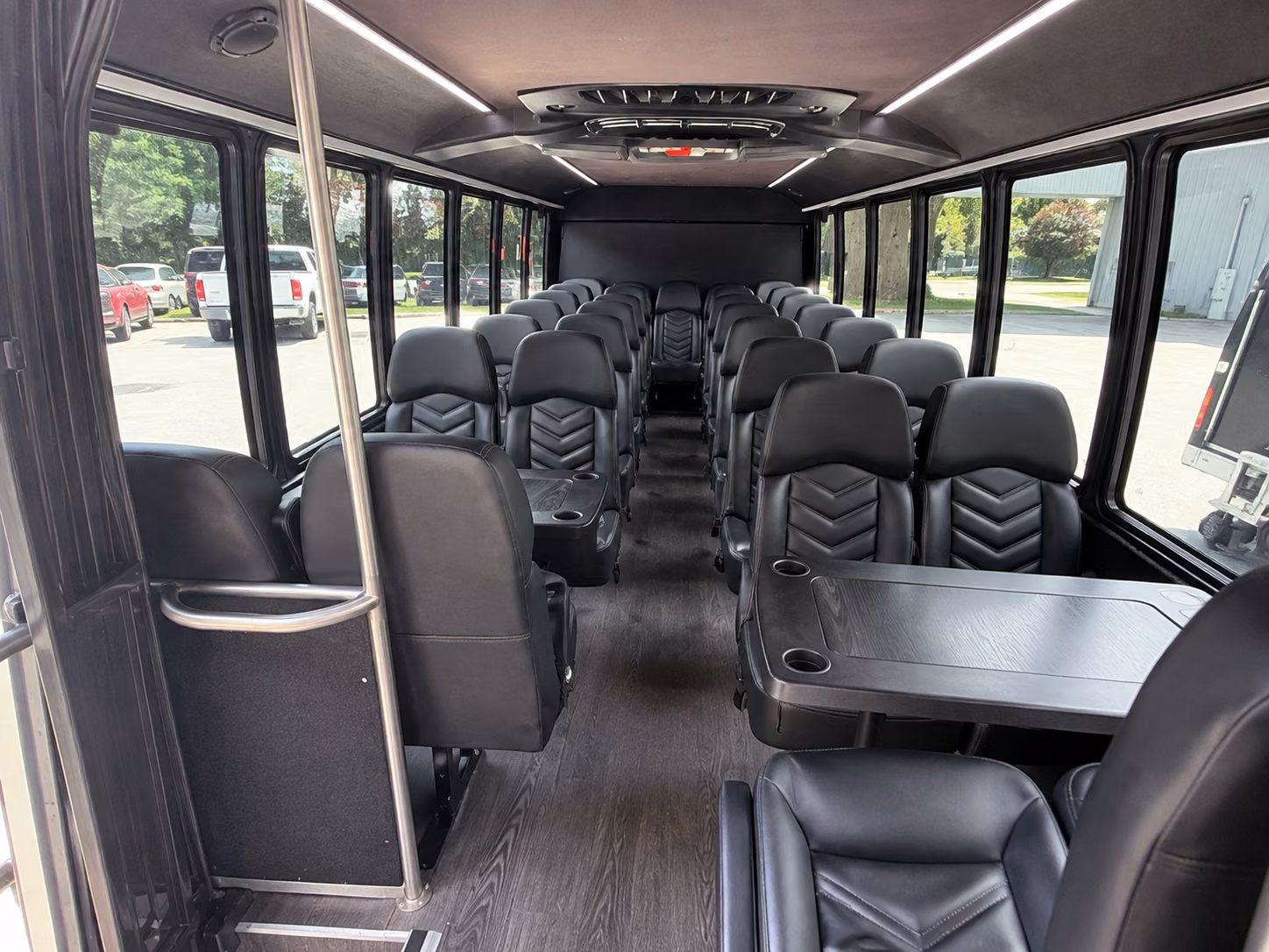 highland corporate event transportation onboard seating